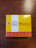 Golden Nag Temple Cones